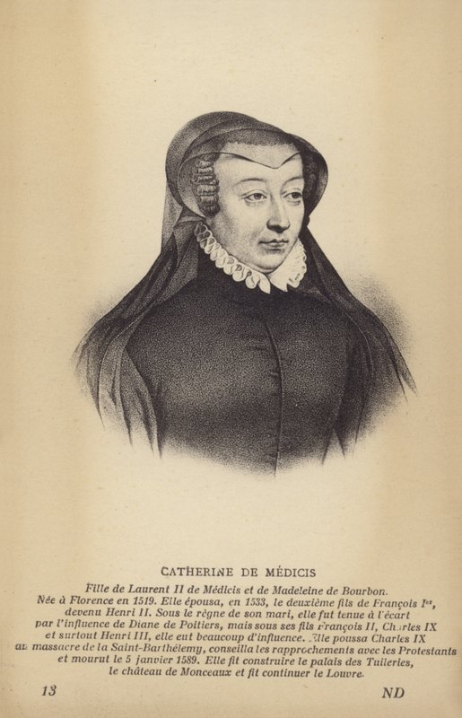 Catherine de Medici af French School