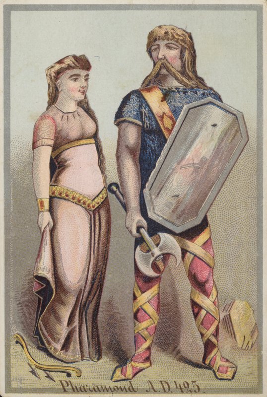 Celtic Gentleman and Woman af French School