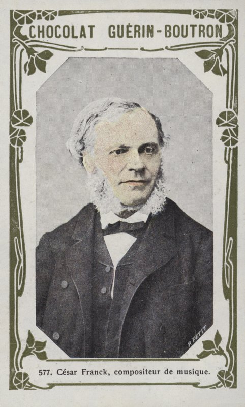 Cesar Franck, musikkomponist (farvet foto) af French School