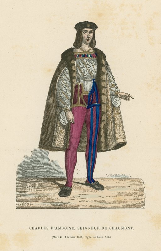 Charles II dAmboise, Seigneur de Chaumont  af French School