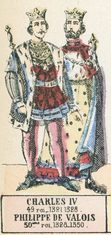 Karl IV, 49 roi af French School