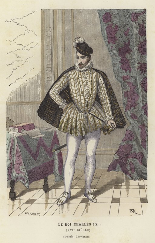 Charles IX, konge af Frankrig, 1500-tallet af French School