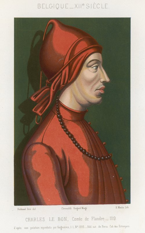 Charles I, greve af Flandern af French School