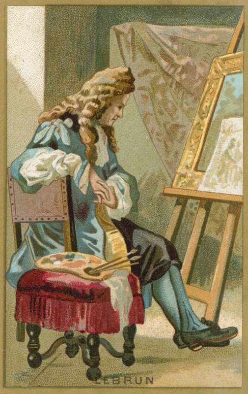 Charles Le Brun, fransk kunstner af French School