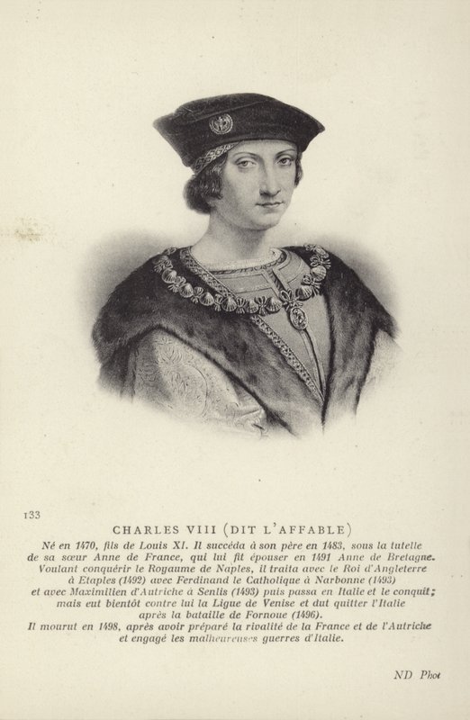 Karl VIII af French School