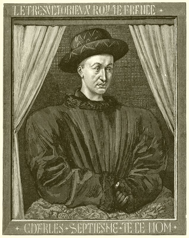 Karl VII af French School