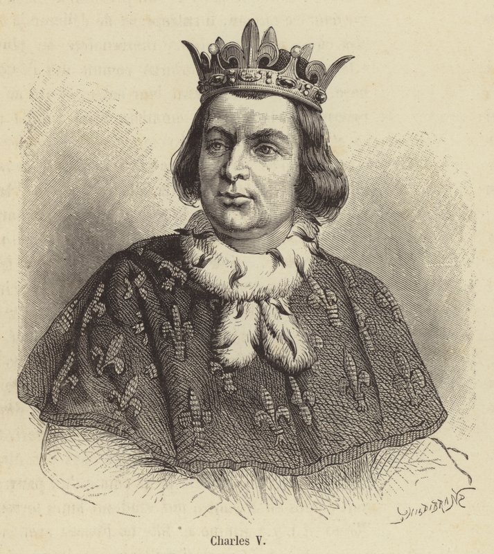 Charles V (gravering) af French School