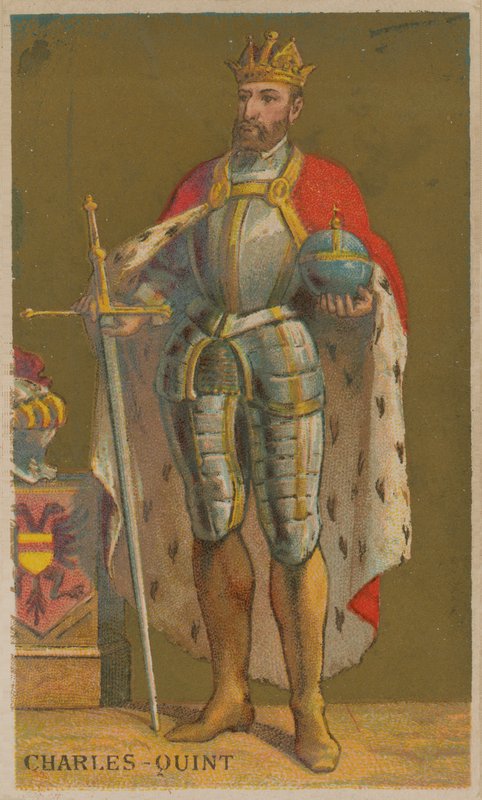 Charles V, hellig romersk kejser (1500-1558) af French School