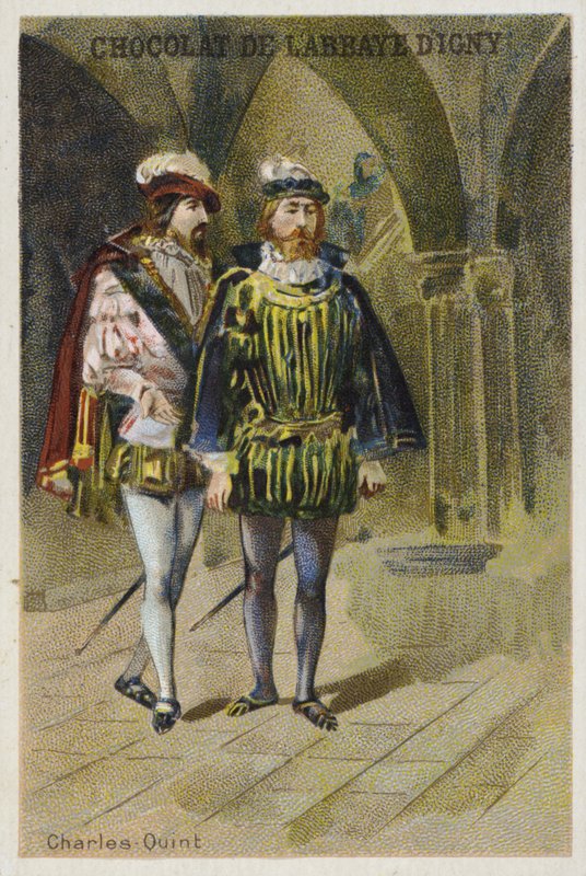 Charles V, hellig romersk kejser af French School