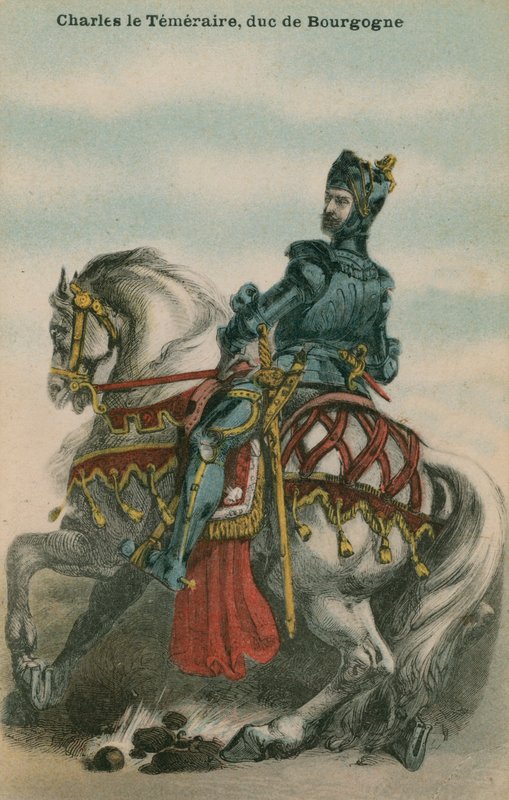 Charles the Temeraire, hertug af Bourgogne af French School