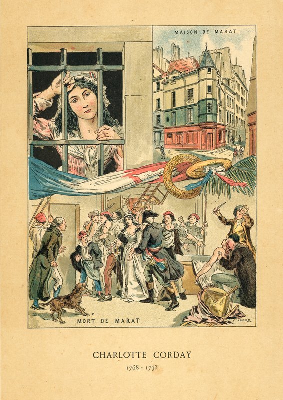 Charlotte Corday af French School