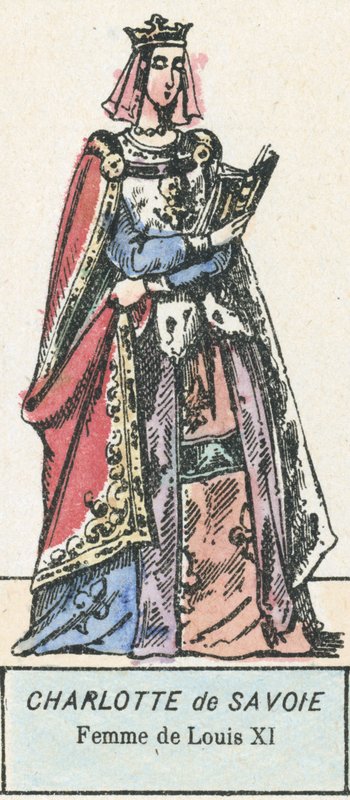 Charlotte af Savoyen, Ludvig XI