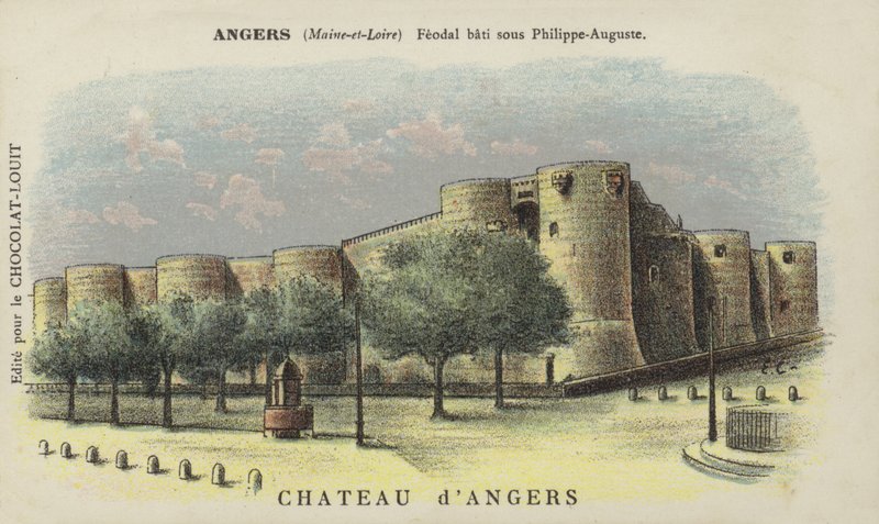 Chateau dAngers, Angers, Maine-et-Loire af French School