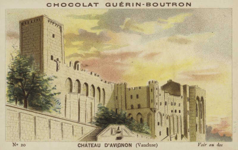Chateau dAvignon, Vaucluse af French School