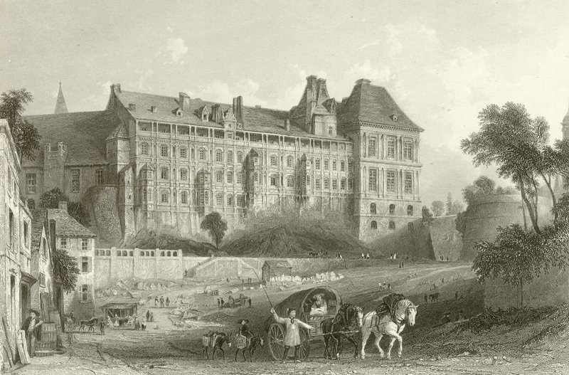 Blois Slot af French School