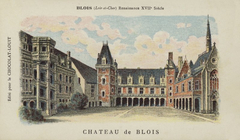 Chateau de Blois, Blois, Loir-et-Cher af French School