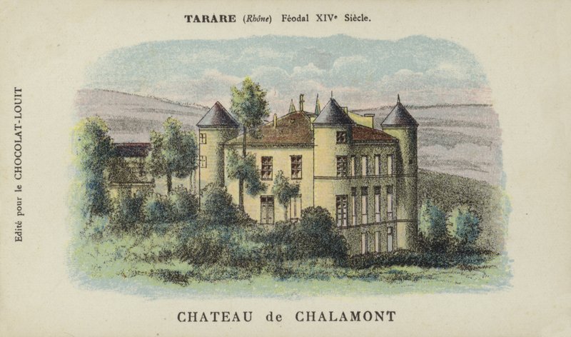 Chateau de Chalamont, Tarare, Rhone af French School