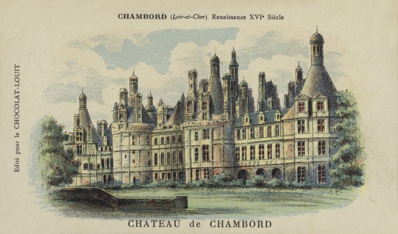 Chateau de Chambord, Chambord, Loir-et-Cher af French School