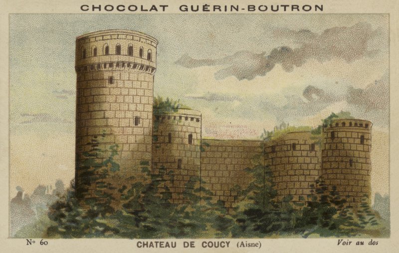 Chateau de Coucy, Aisne af French School