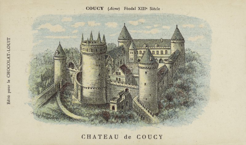 Chateau de Coucy, Coucy, Aisne af French School