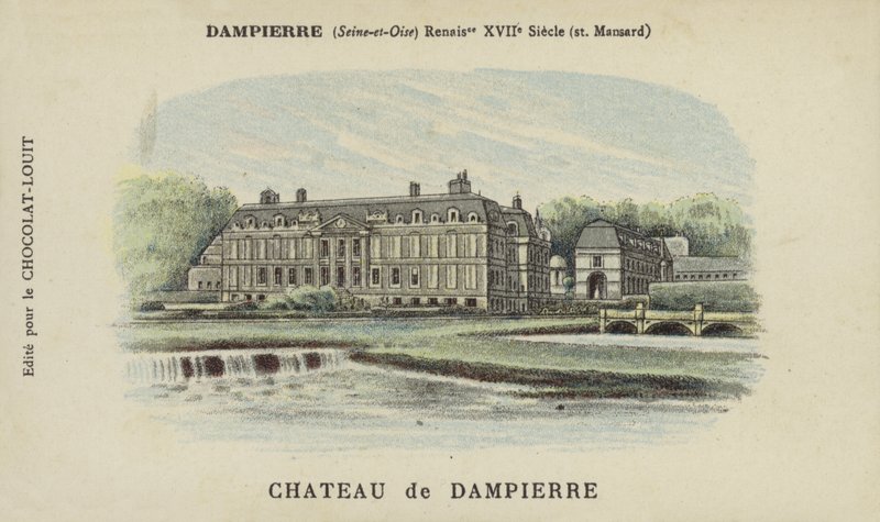 Chateau de Dampierre, Dampierre, Seine-et-Oise af French School