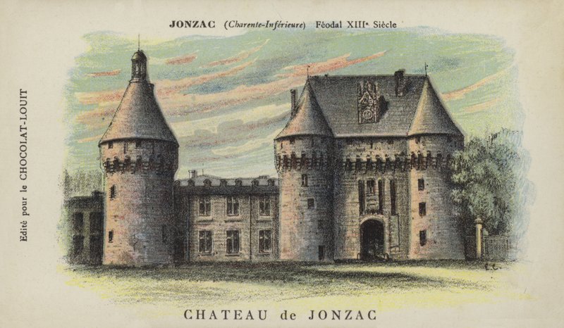 Chateau de Jonzac, Jonzac, Charente-Inferior af French School