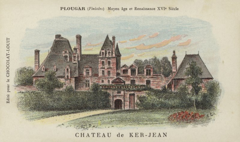 Chateau de Ker-Jean, Plougar, Finistere af French School