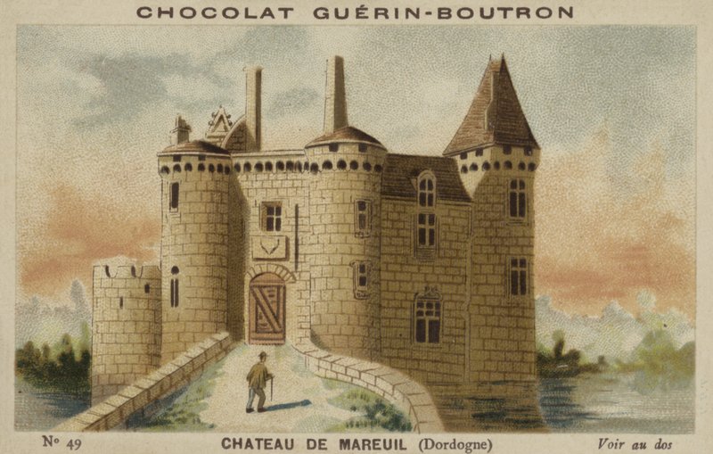 Chateau de Mareuil, Dordogne af French School