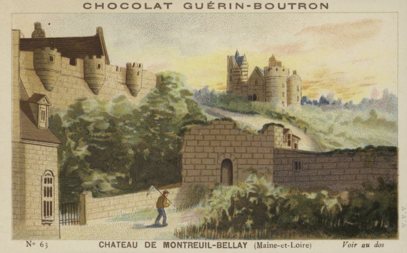 Slottet Montreuil-Bellay, Maine-et-Loire af French School