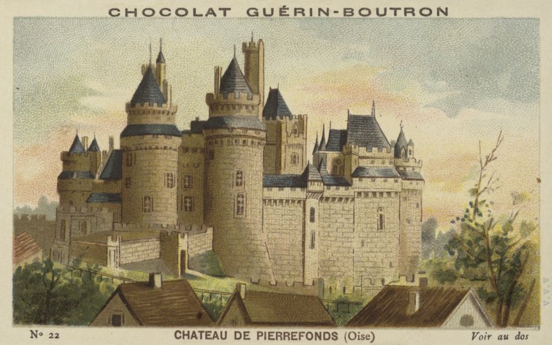 Chateau de Pierrefonds, Oise af French School