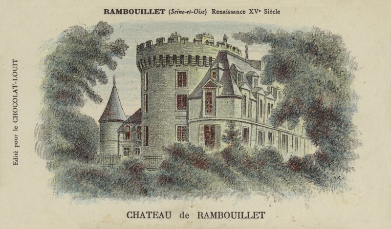 Chateau de Rambouillet, Rambouillet, Seine-et-Oise af French School