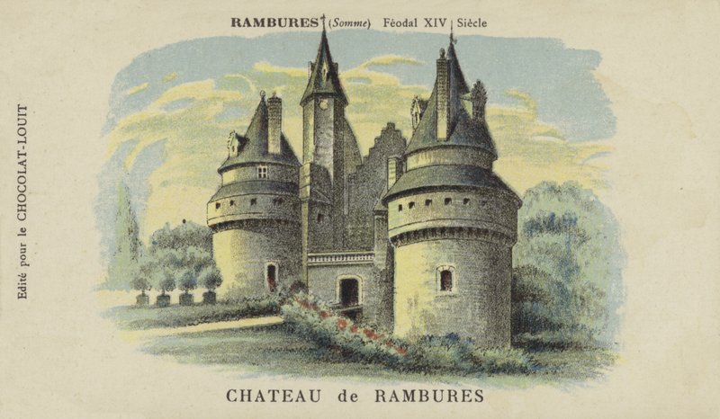 Chateau de Rambures, Rambures, Somme af French School