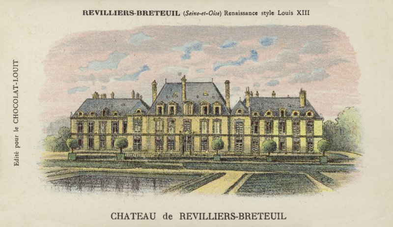 Chateau de Revilliers-Breteuil, Revilliers-Breteuil, Seine-et-Oise af French School