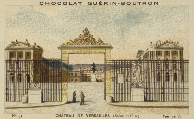 Slottet i Versailles, Seine-et-Oise af French School