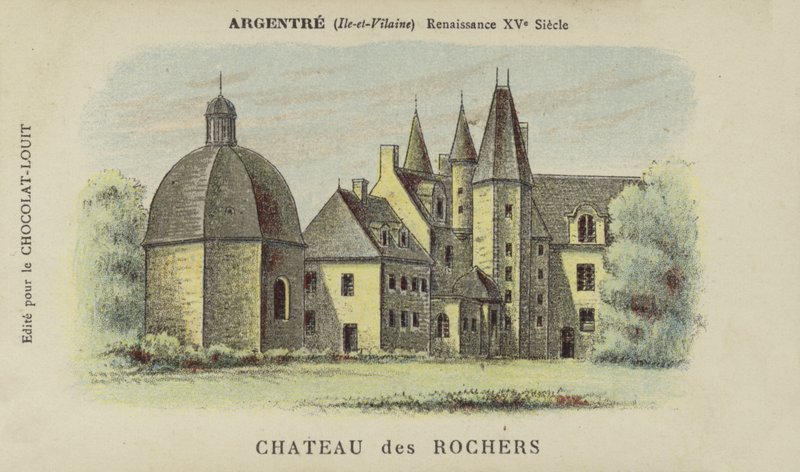 Klippernes Slot, Argentre, Ille-et-Vilaine af French School