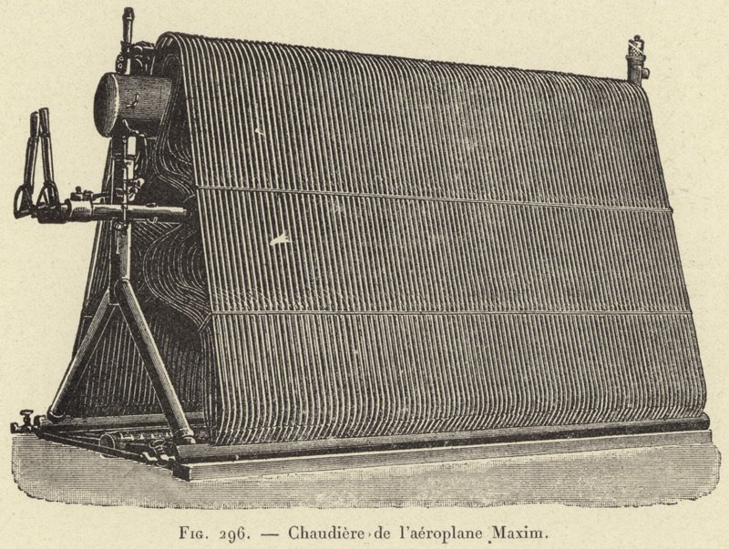 Maxim flykedel (gravering) af French School