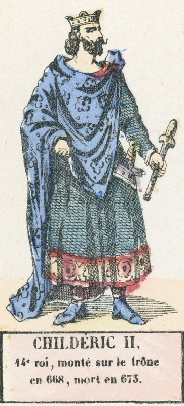 Childeric II af French School