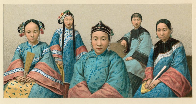Kina Kostume af French School