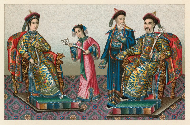 Kina kostume af French School