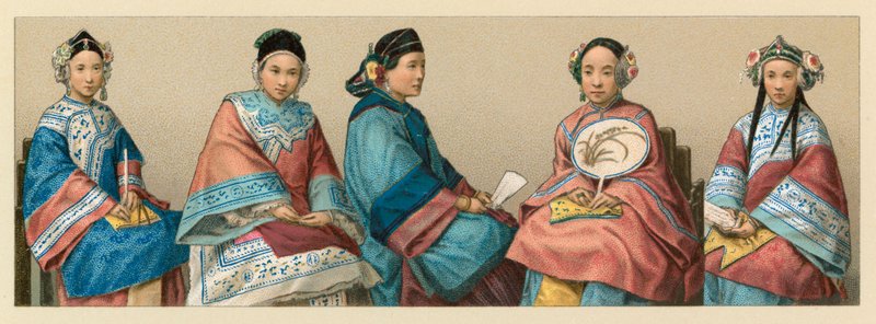 Kina kostume af French School
