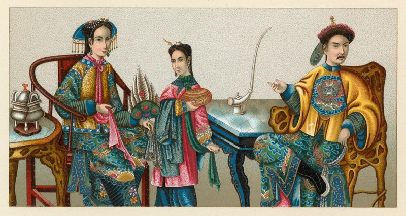 Kina kostume af French School