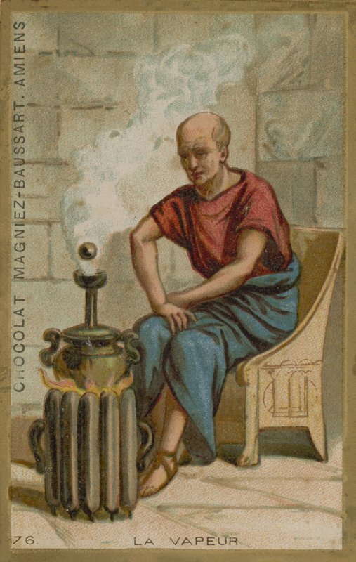Chokolade Magniez-Baussart handelskort af French School