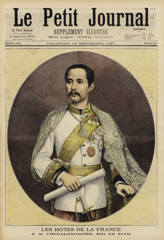 Chulalongkorn, konge af Siam af French School