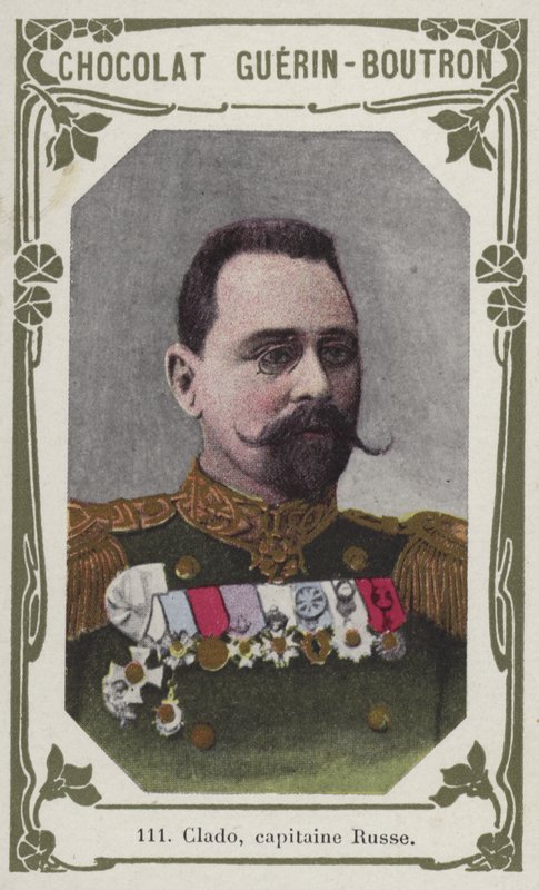 Clado, russisk kaptajn (farvet foto) af French School