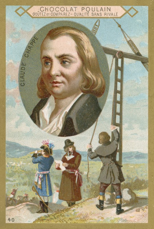 Claude Chappe, fransk opfinder af French School