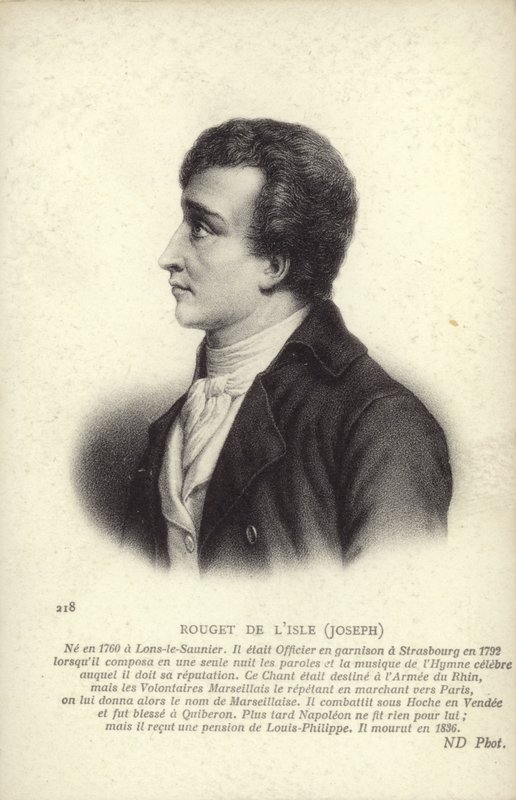 Claude Joseph Rouget de Lisle af French School