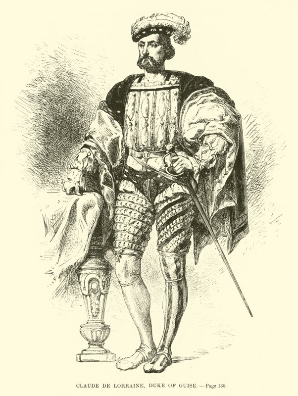 Claudius af Lorraine, hertug af Guise af French School