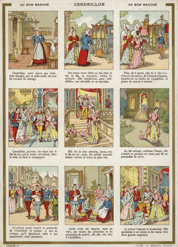 Tegneserie - Askepot af French School