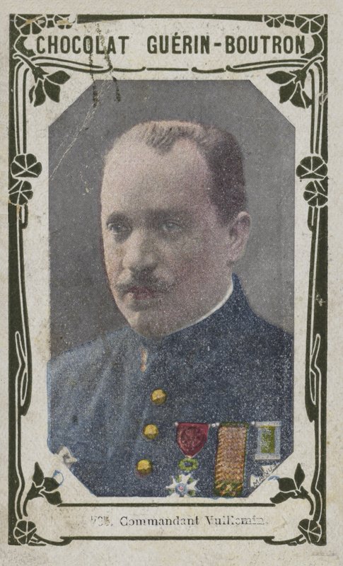 Kommandant Vuillemin (farvet foto) af French School