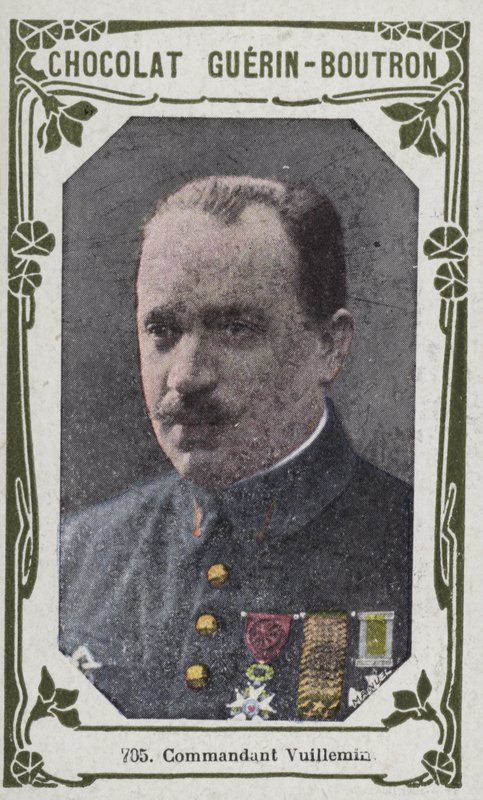 Kommandant Vuillemin (farvet foto) af French School